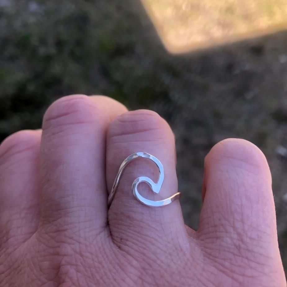 Open Wave Ring