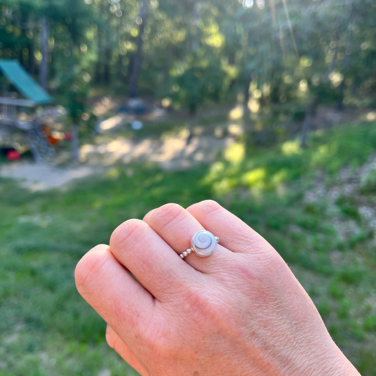Shiva Shell Ring