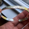 Custom Stamped Cuff Bracelet