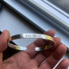 Custom Stamped Cuff Bracelet