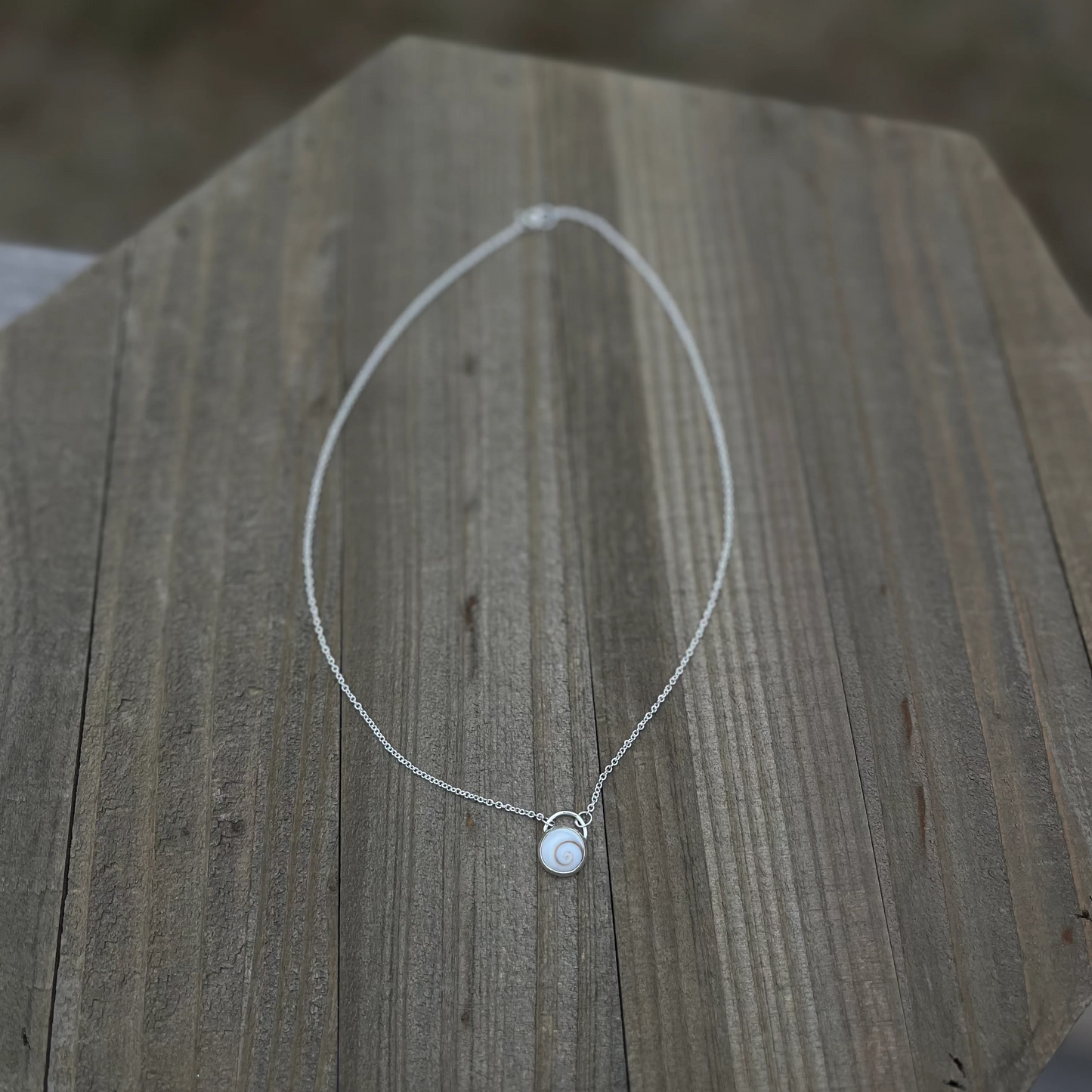 Shiva Shell Necklace 18"