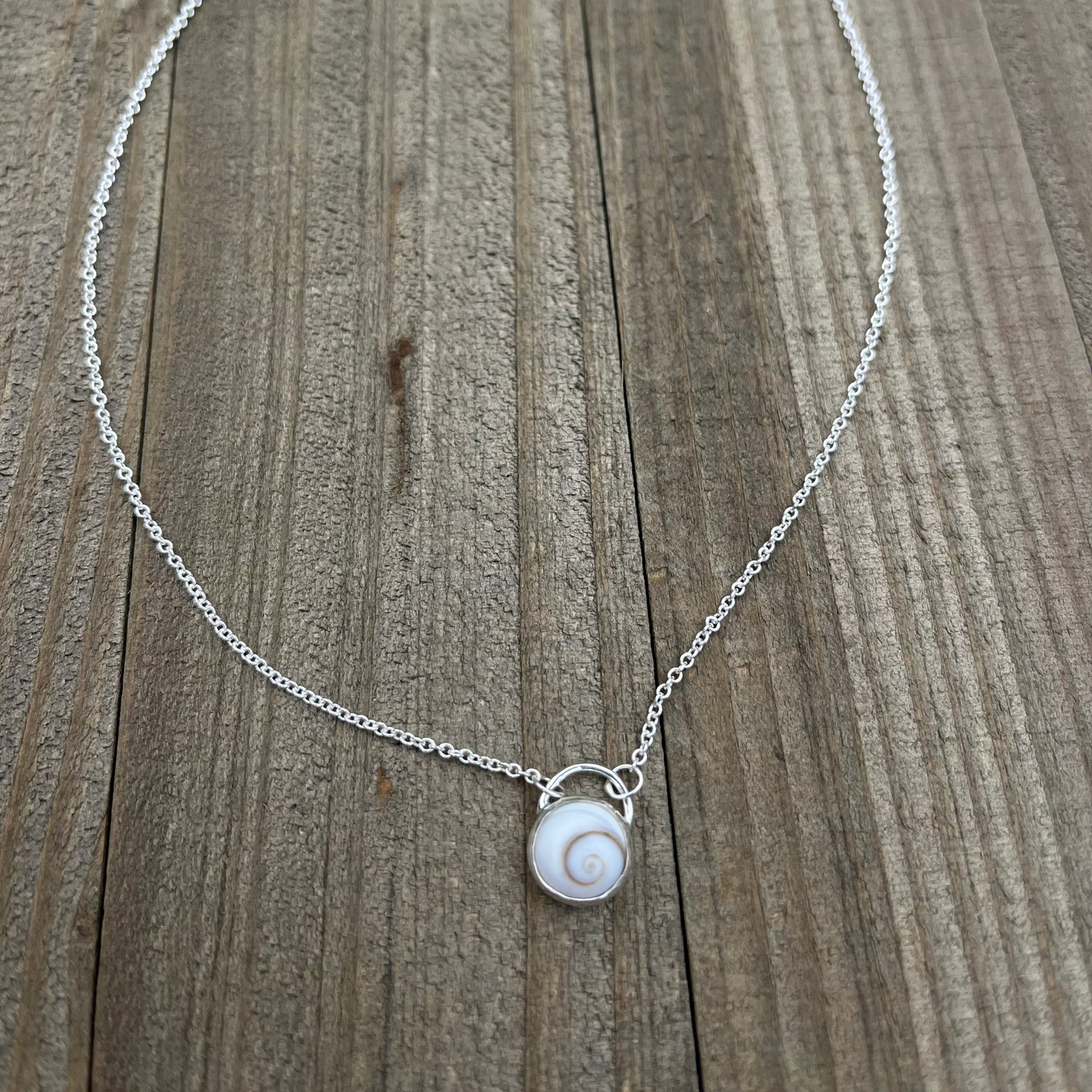 Shiva Shell Necklace 18"
