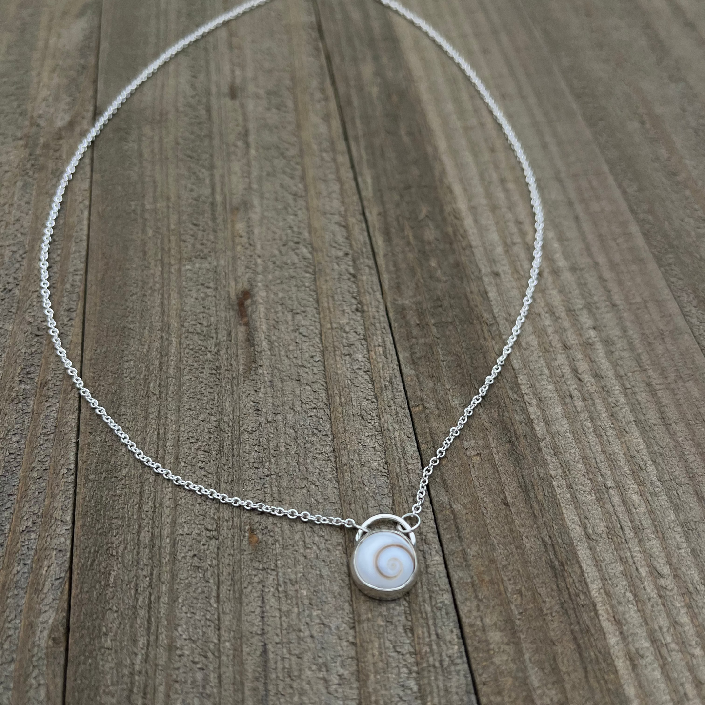 Shiva Shell Necklace 18"
