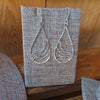 Teardrop Ripple Earrings