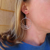 Ripple Hoop Earrings