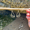 Teardrop Ripple Earrings