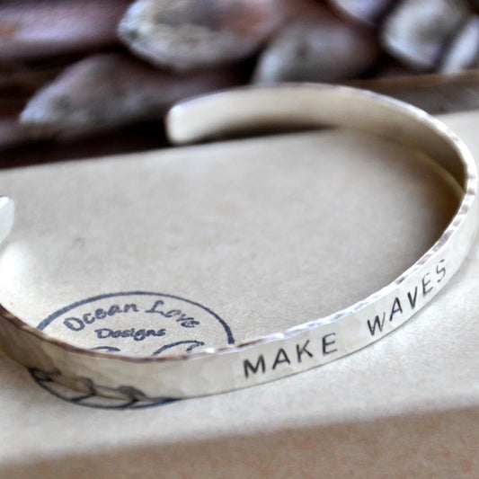 MAKE WAVES Cuff Bracelet