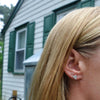 Shark Tooth Stud Earrings